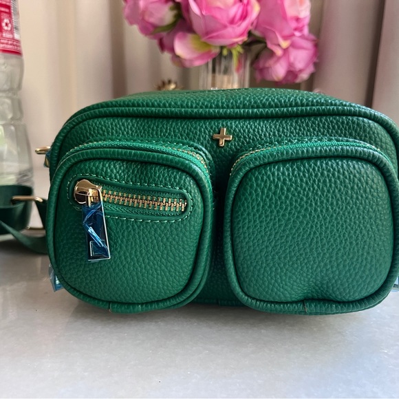 PETA + JAIN Vegan LALA Crossbody Bag Green - pebble - Picture 5 of 9